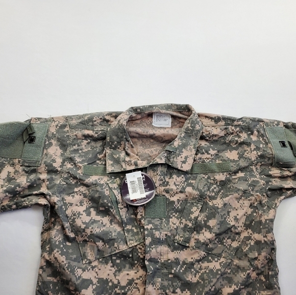 Defender M Tencate Camo Jacket Mens M Short Army Combat Uniform Flame Resistant - Picture 9 of 13